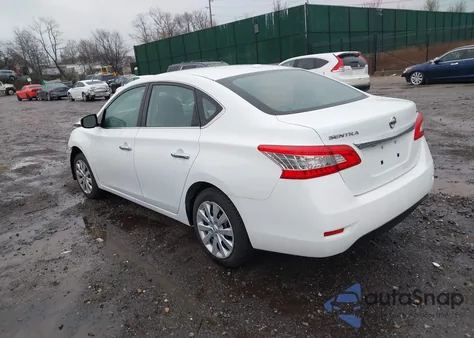 2015 Nissan Sentra Fe+ S/S/Sl/Sr/Sv z USA, uszkodzony, nr VIN 3N1AB7AP8FL669196